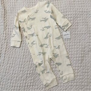 NWT PEHR baby organic kimono romper size 6-12 months